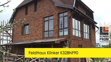 Частный дом, FeldHaus Klinker K328NF90