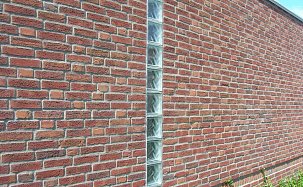 Фасадная плитка из кирпича ENGELS DONKERROOD GEREDUCEERD - Фото 