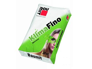 Сухая шпаклевочная смесь для высококачественной финишной отделки Baumit KlimaFino.