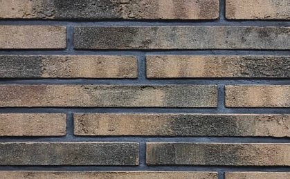 Ригельный кирпич Real Brick коричневый ригель 0,5 пф