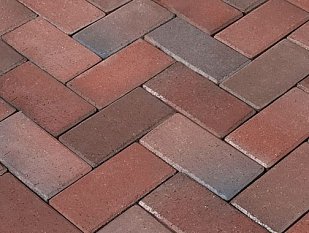 Клинкерная брусчатка Penter Retro Rotblaubunt.