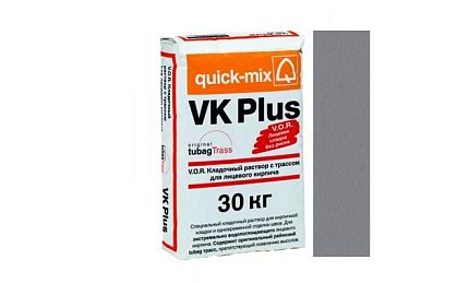 V.O.R. VK Plus Кладочный раствор для лицевого кирпича T стально-серый 72115
