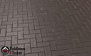 Тротуарная плитка, клинкерная брусчатка Feldhaus Klinker P609KF 200x100x45 - Фото 3