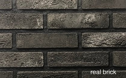 Кирпич Real Brick седой граф 1WDF