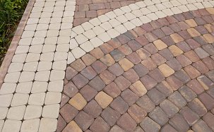 Тротуарная плитка Классико, Color Mix "Мальва", h=60 мм - Фото 5