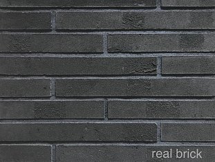 Ригельный кирпич Real Brick графитовый antic ригель 1 пф.