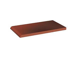 Cloud Rosa (Plain) подоконник гладкий 13,5x24,5.