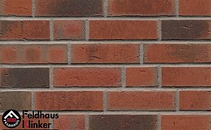 Облицовочный клинкерный кирпич Feldhaus klinker K752NF vascu ardor carbo - Фото 2