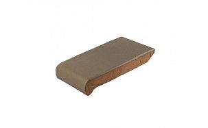 Подоконник ZG Clinker, цвет коричневый, размер ОК18, 180х110х25 - Фото 