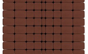 Тротуарная плитка Классико, Винный, h=60 мм - Фото 