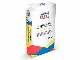 Легкая цементно-известковая штукатурка Perel TeploRob.