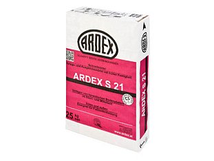 Эластичный клей для плитки ARDEX S 21 быстрый.