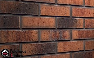 Облицовочный клинкерный кирпич Feldhaus klinker K767NF vascu terracotta locata - Фото 3