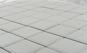 Тротуарная плитка Лувр, Белый, h=60 мм - Фото 