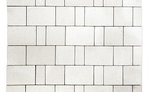 Тротуарная плитка Браер Старый город "Ландхаус", Белый, h=60 мм - Фото 2