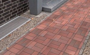 Тротуарная плитка | Тротуарный кирпич ABC-Klinkergruppe Recker-bunt, 200х100х18 мм - Фото 