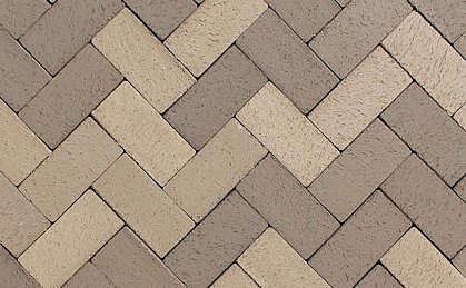 Тротуарная плитка | Тротуарный кирпич ABC-Klinkergruppe Colima beige-grau, 200х100х22 мм