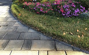 Тротуарная плитка Старый город "Ландхаус", Color Mix "Туман", h=60 мм - Фото 4
