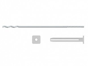 Металлическая гибкая связь TERMOCLIP МГС 2 MT E, 4*225 мм.