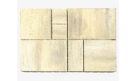 Тротуарная плитка «Патио» Песчаник, h=60 мм