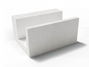 П - образные блоки из газобетона Bonolit D500 (375мм).