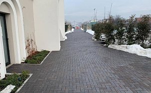 Тротуарная плитка, клинкерная брусчатка Feldhaus Klinker P609KDF - Фото 9