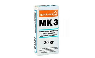 MK 3 h Известково-цементная штукатурка (водоотталкиваюшая) для машинного нанесения 72361 - Фото 