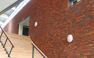 Фасадная плитка из кирпича Vogelensangh Steenfabriek Antigoon 3/5 orange red purple sintered - Фото 42
