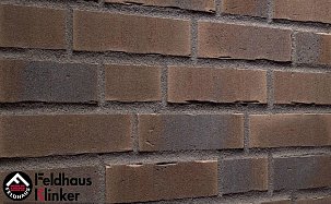 Облицовочный клинкерный кирпич Feldhaus klinker K745DF vascu geo venito - Фото 