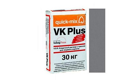 V.O.R. VK Plus Кладочный раствор для лицевого кирпича D графитово-серый 72104