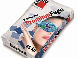 Затирка для швов Baumocol Premium Fuge Темно-серый (BPFDG25).