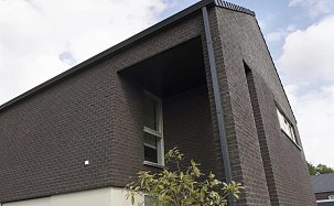 Фасадная плитка из кирпича Nelissen Zwart Mangaan - Фото 