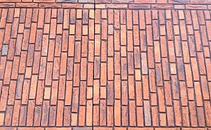 Фасадная плитка из кирпича Engels ORANJE BLAUW BONT - Фото 