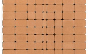 Тротуарная плитка Классико, Коралловый, h=60 мм - Фото 
