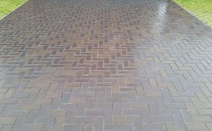 Тротуарная плитка, клинкерная брусчатка Feldhaus Klinker P609KF 200x100x45 - Фото 10