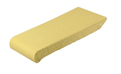 Подоконник ZG Clinker, цвет желтый, размер ОК23, 230х110х25