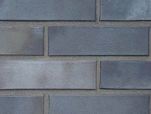 Фасадный кирпич ABC Klinkergruppe Atlantis antrazit-grau gedämpft, арт. FU5654.