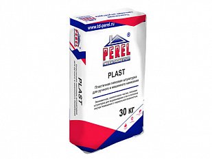 Гипсовая штукатурка для ручного и машинного нанесения PLAST СЕРЫЙ.