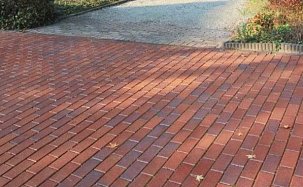 Тротуарная плитка | Тротуарный кирпич ABC-Klinkergruppe Ember (orange-gelb-Kohlebrand), 200х100х52 мм - Фото 