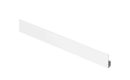 G-планка сталь оцинкованная с полимерным покрытием GreenCoat Pural BT Мраморно-белый (RR20)