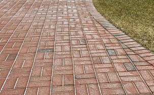 Тротуарная плитка, клинкерная брусчатка Feldhaus Klinker P403DF - Фото 2