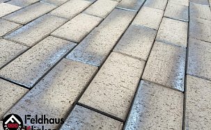 Тротуарная плитка, клинкерная брусчатка Feldhaus Klinker P808SKF - Фото 2