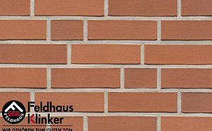 Облицовочный клинкерный кирпич Feldhaus klinker K490DF ciaro liso - Фото 