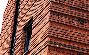 Фасадная плитка из кирпича Vogelensangh Steenfabriek, Antigoon 4–4/5 dark orange with hints of medium red - Фото 20