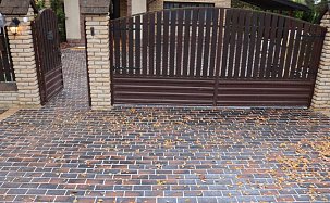 Тротуарная плитка, клинкерная брусчатка Feldhaus Klinker P408KF 200x100x45 - Фото 30