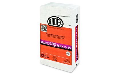 Заполнитель для швов, цементный ARDEX G9S FLEX 2-15 серый