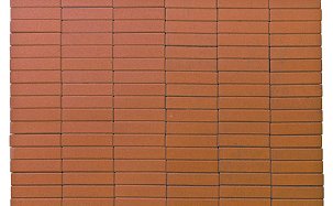 Тротуарная плитка Прямоугольник, Оранжевый, h=60 мм - Фото 