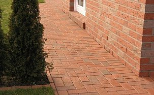 Тротуарная плитка, клинкерная брусчатка Feldhaus Klinker P403KF 200x100x45 - Фото 54